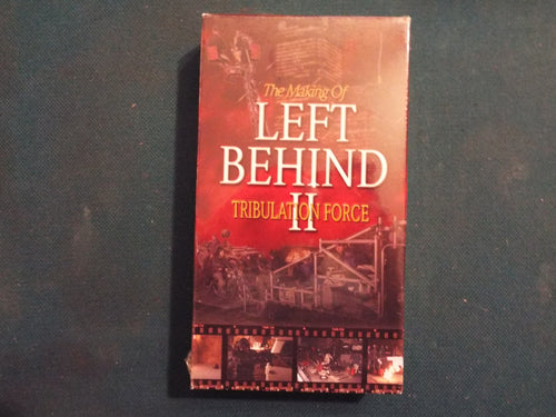 The MAKING of Left Behind II VHS Tape New! NOT THE MOVIE - only how it was made.