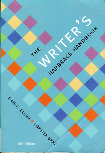 The Writer's Harbrace Handbook 6th edition USED Good Condition